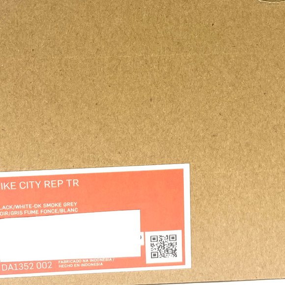 NIKE Men Size 11.5 DA1352 002 CITY REP TR Black Canvas Photon Dust White Sneaker - Picture 9 of 9